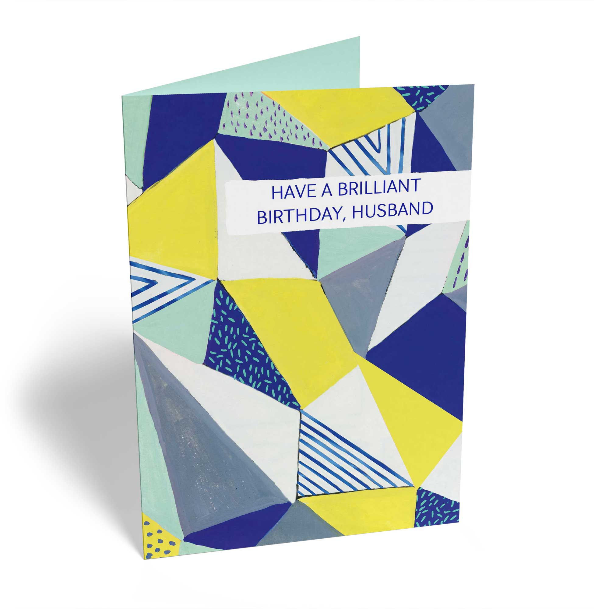 Husband Contemporary Geometric Pattern