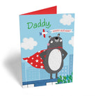 Daddy Cute From Kids Superhero Bear