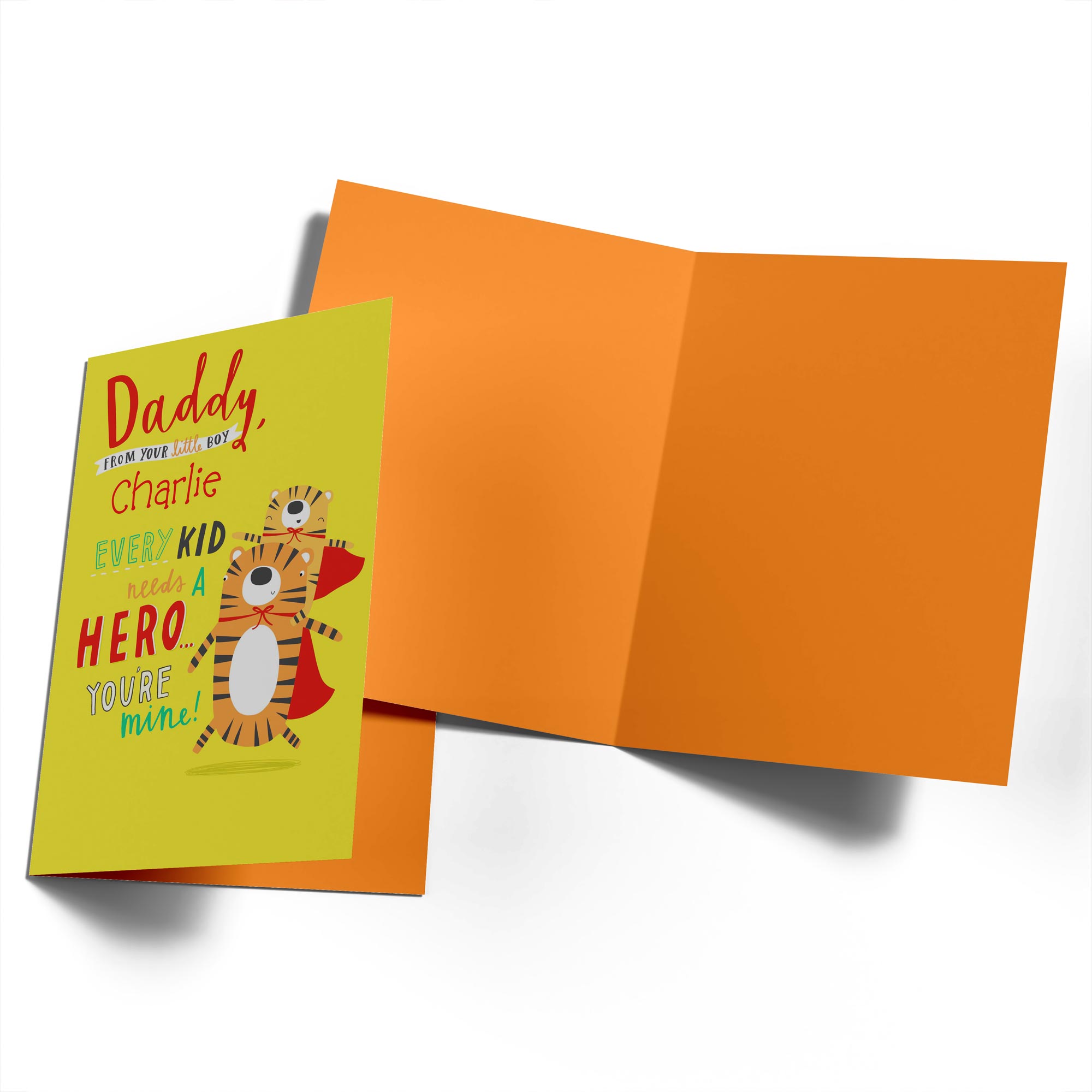 Daddy From Little Boy Cute Adult Baby Tiger