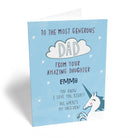 Dad From Amazing Daughter Cloud Unicorn