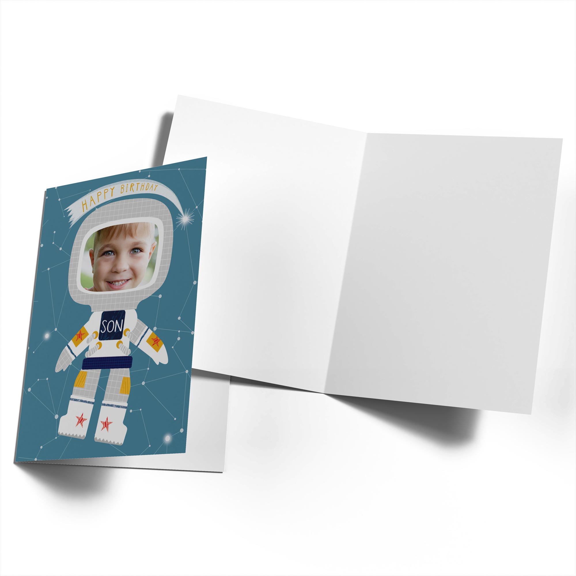 Son Photo Upload Space Astronaut