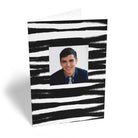 Son Editable Photo Upload Stripes Pattern