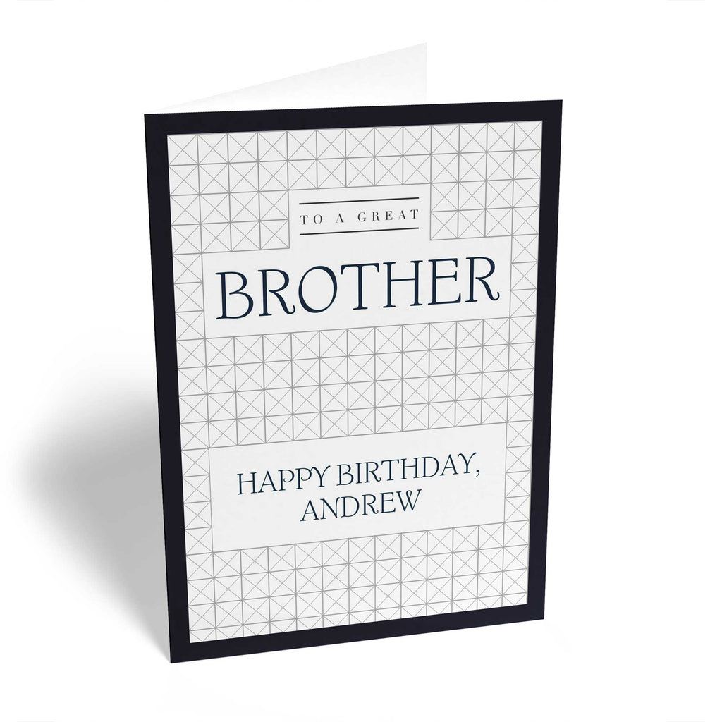 Brother Happy Birthday Classic Editable