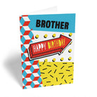 Brother Happy Birthday Arrow Contemporary