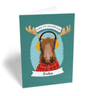 Brother Editable Moose Illustration