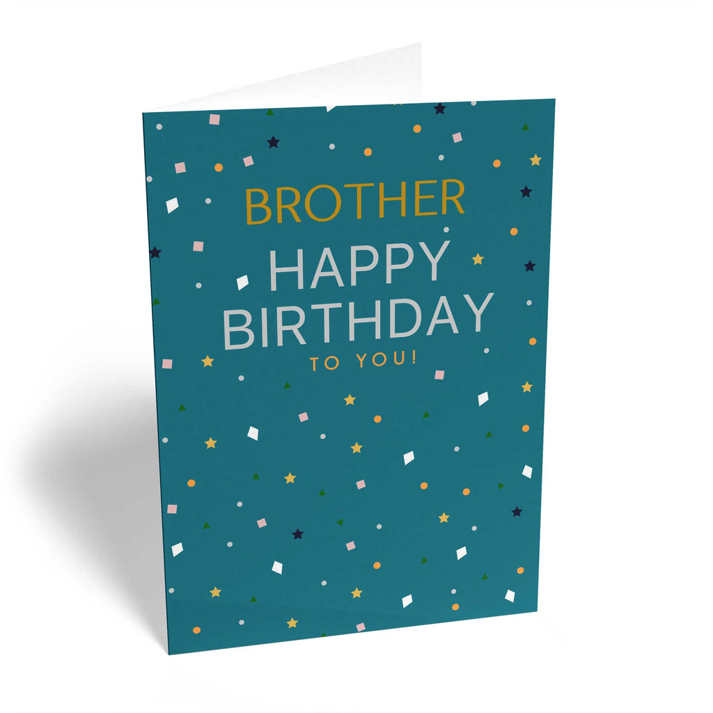 Brother Happy Birthday Classic Pattern