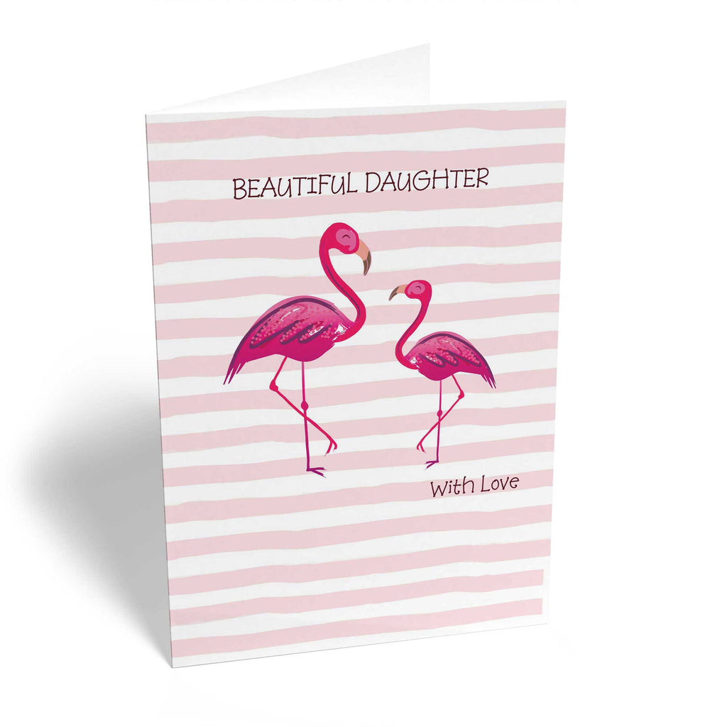 Classic Beautiful Daughter Pink Flamingo