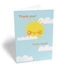 Thank You Teacher Cute Sun Clouds Sky