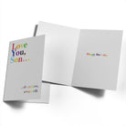 Son Love You Classic Multicoloured Text