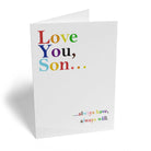 Son Love You Classic Multicoloured Text