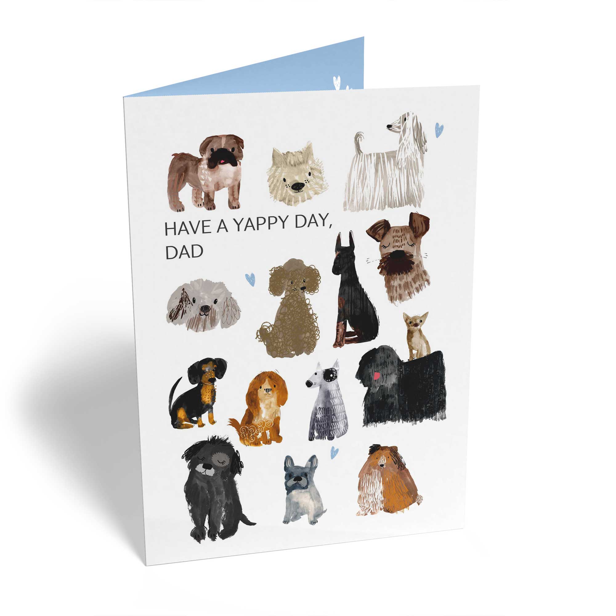 Dad Cute Dogs Illustrations