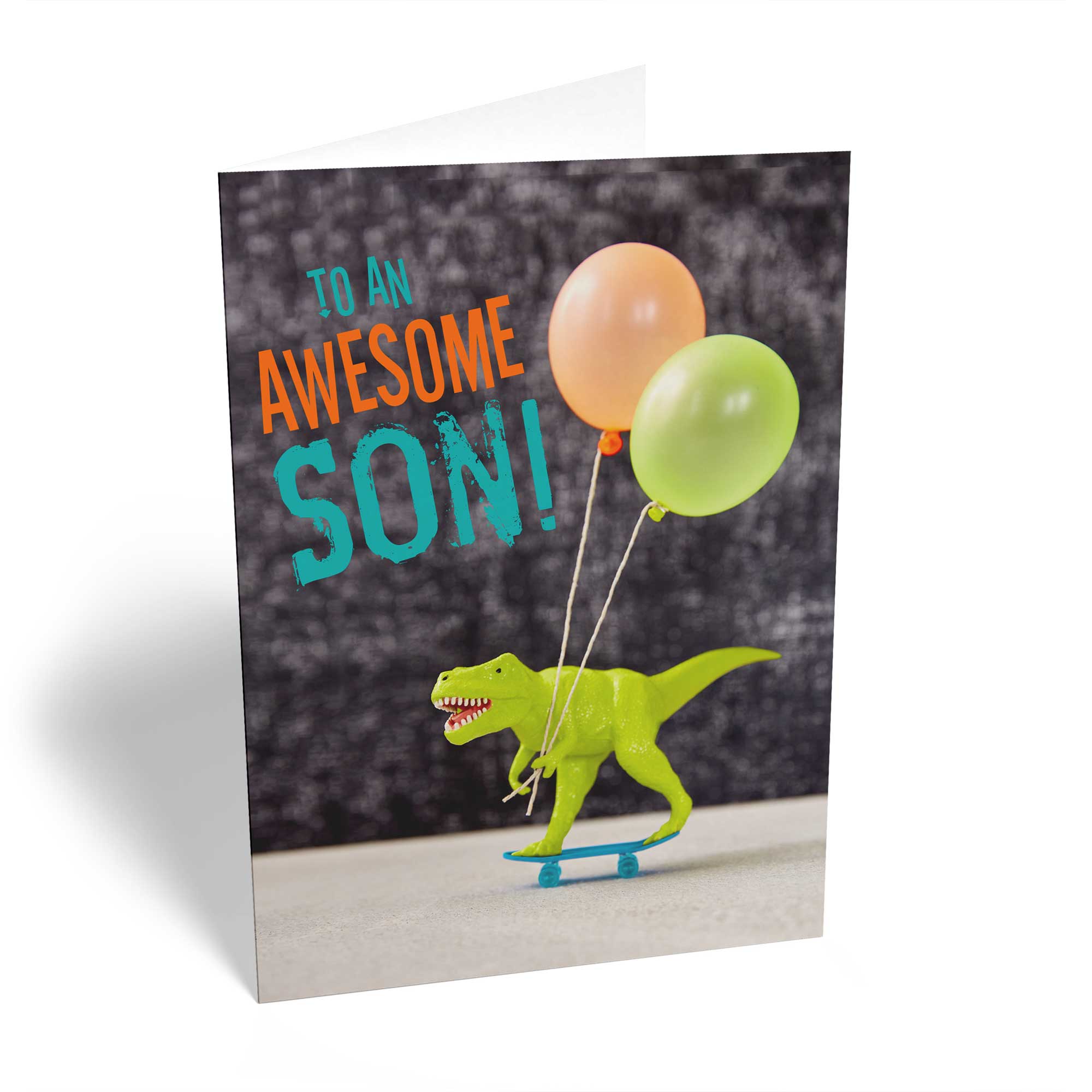 Son Funny Birthday Balloons Dinosaur