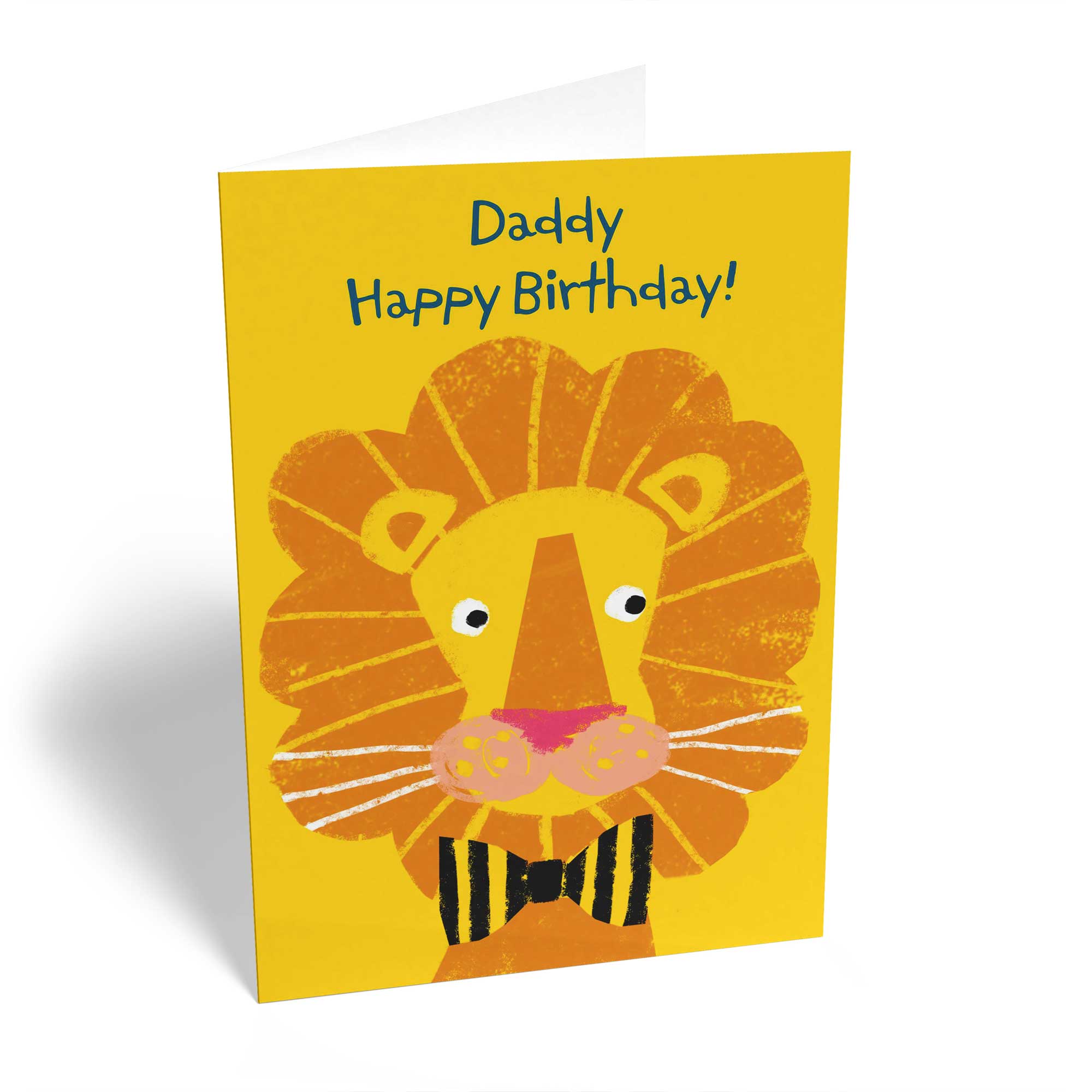 Daddy Happy Birthday From Kids Cute Lion