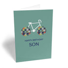 Son Happy Birthday Bicycle Sports