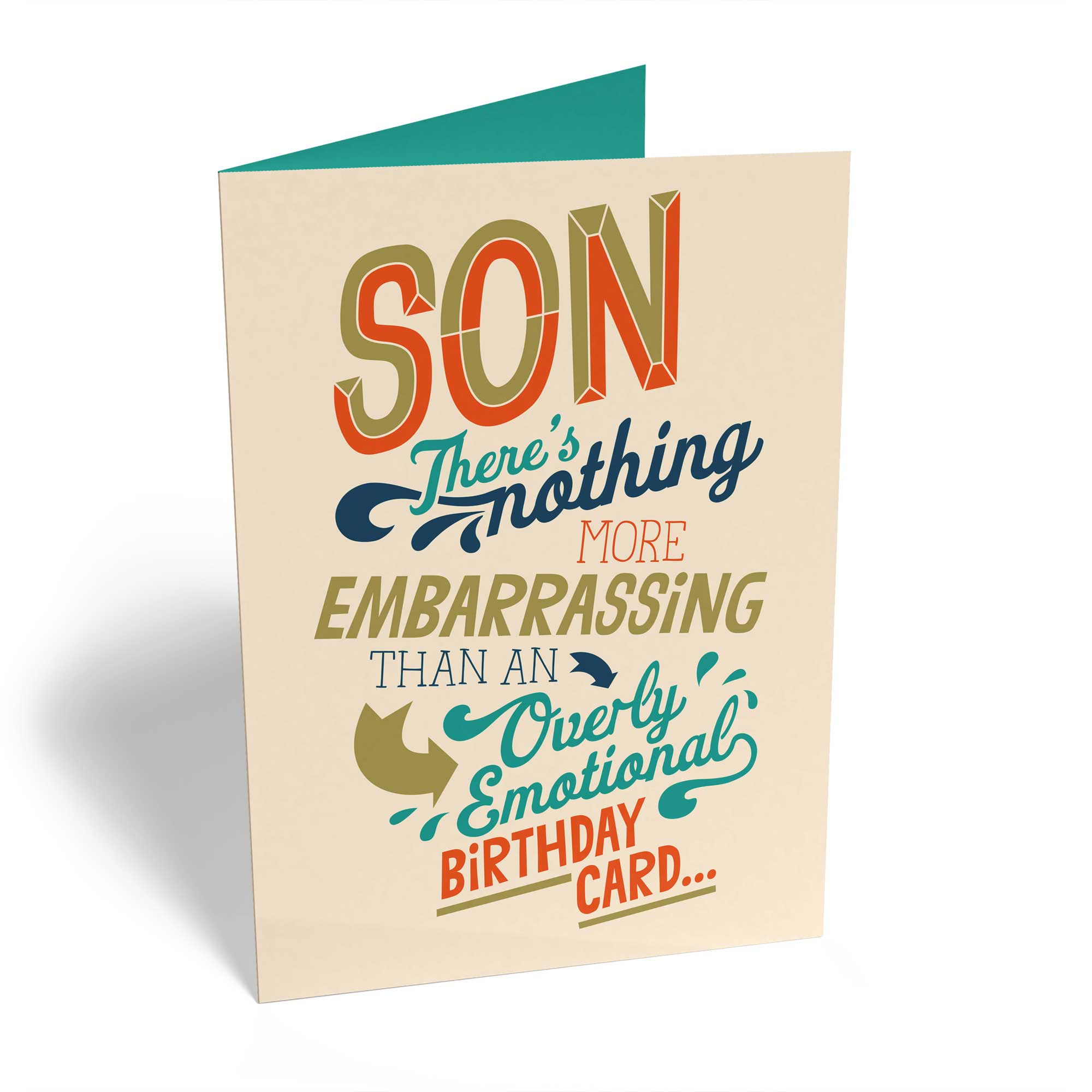 Son Funny Birthday Embarrassing Emotional