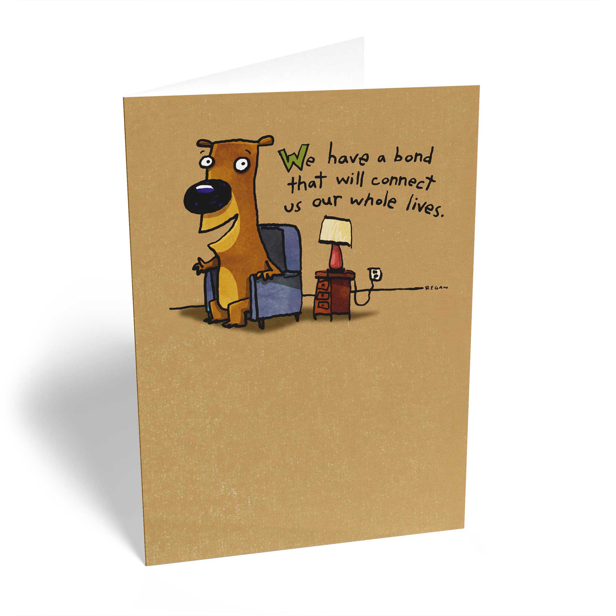 Brother Funny Dog Armchair Cartoon