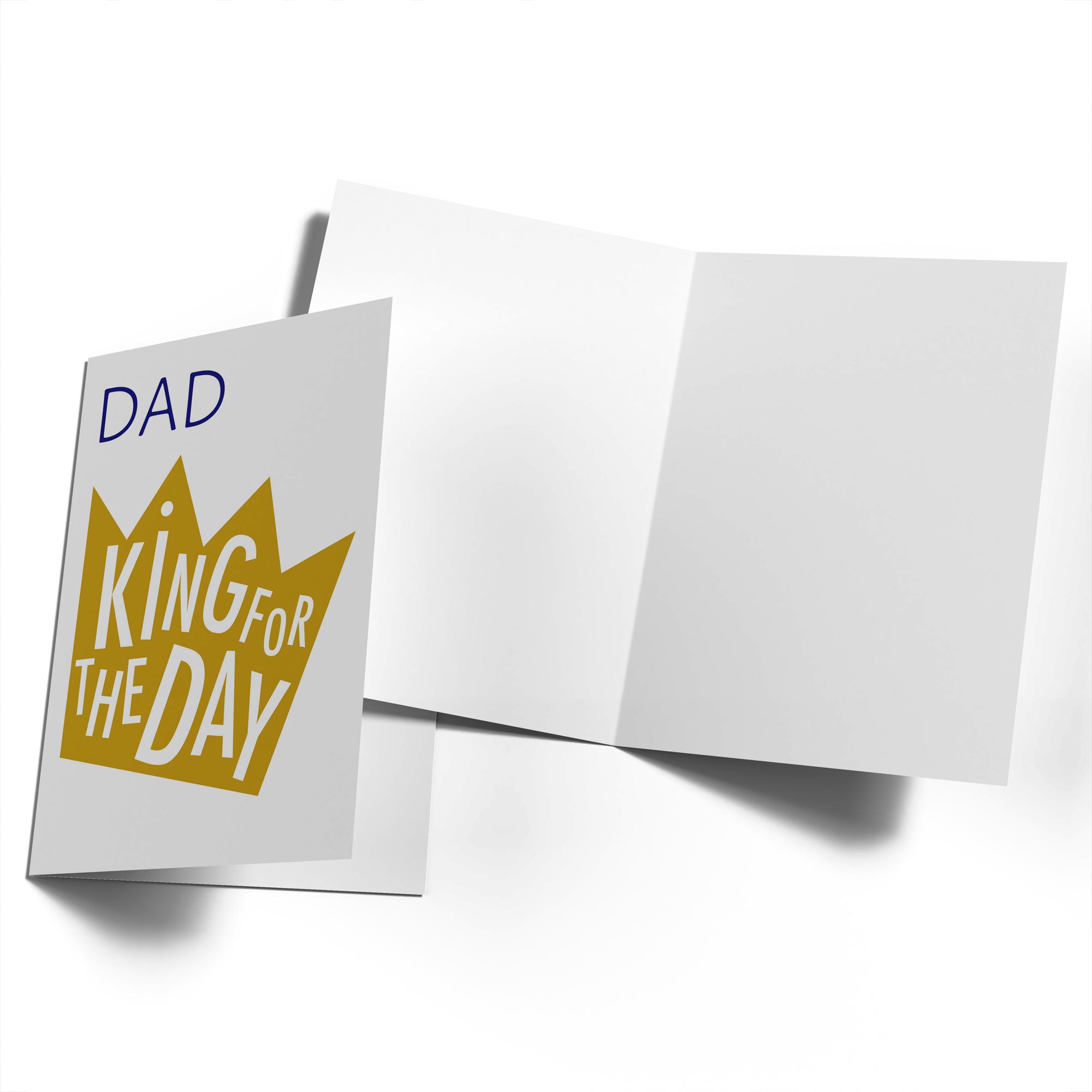 Dad King For Day Golden Crown