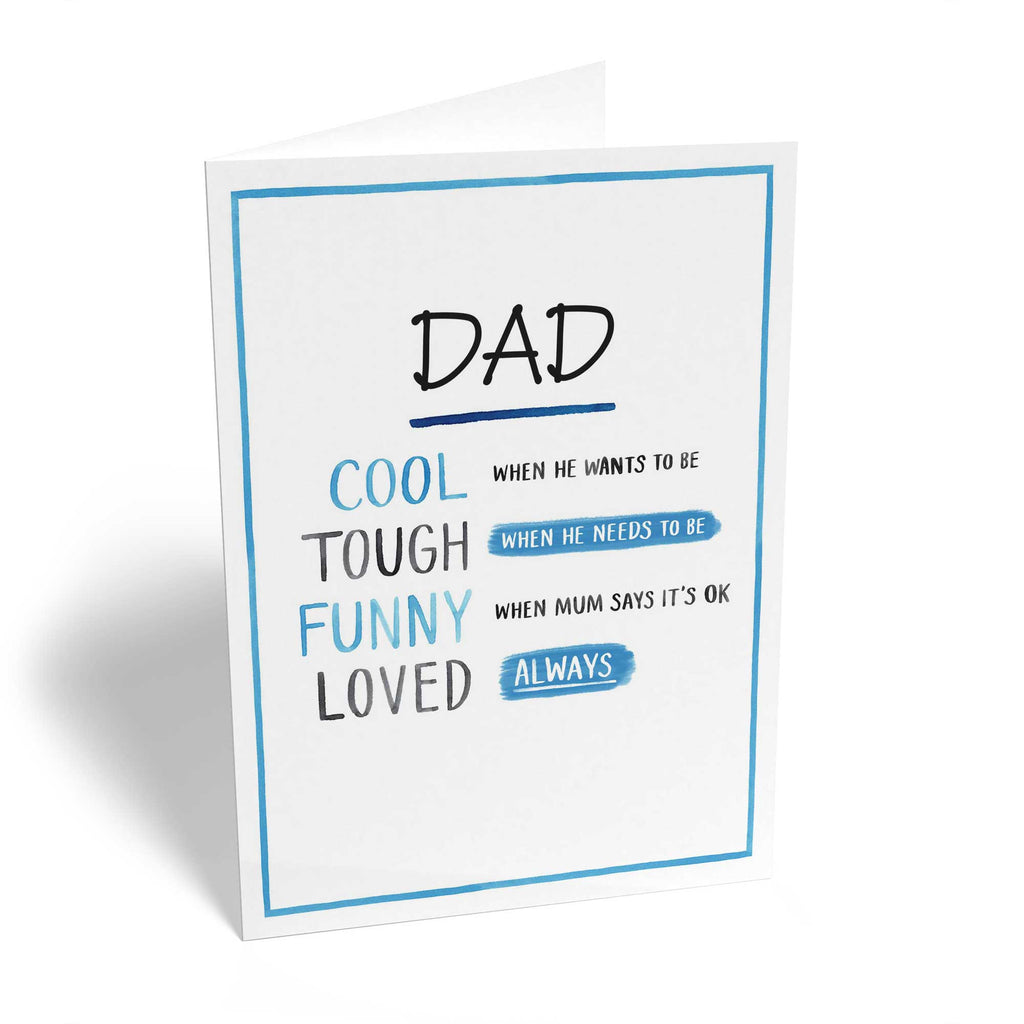 Dad Funny Editable Text Tough Cool