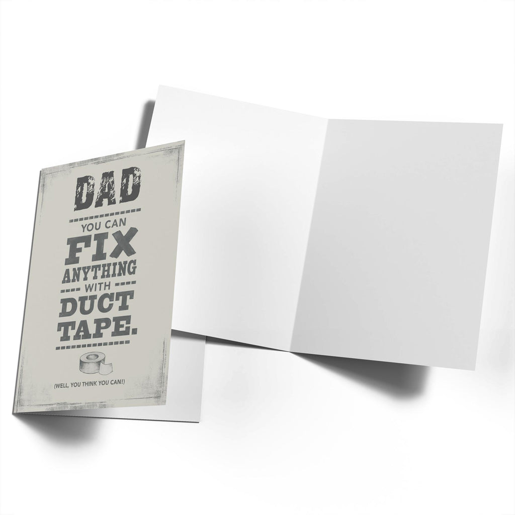 Dad Funny Editable Fix Duct Tape