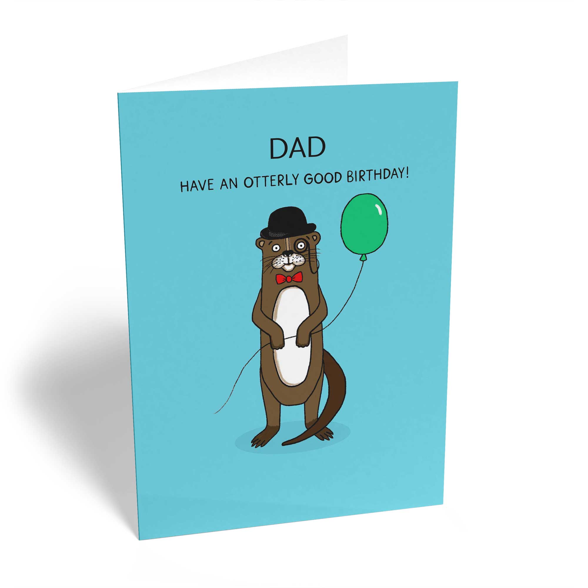 Dad Birthday Otter Balloon