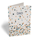 Dad Polka Dot Pattern Classic Editable Design