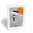 Lady Hat Sunglasses Illustration