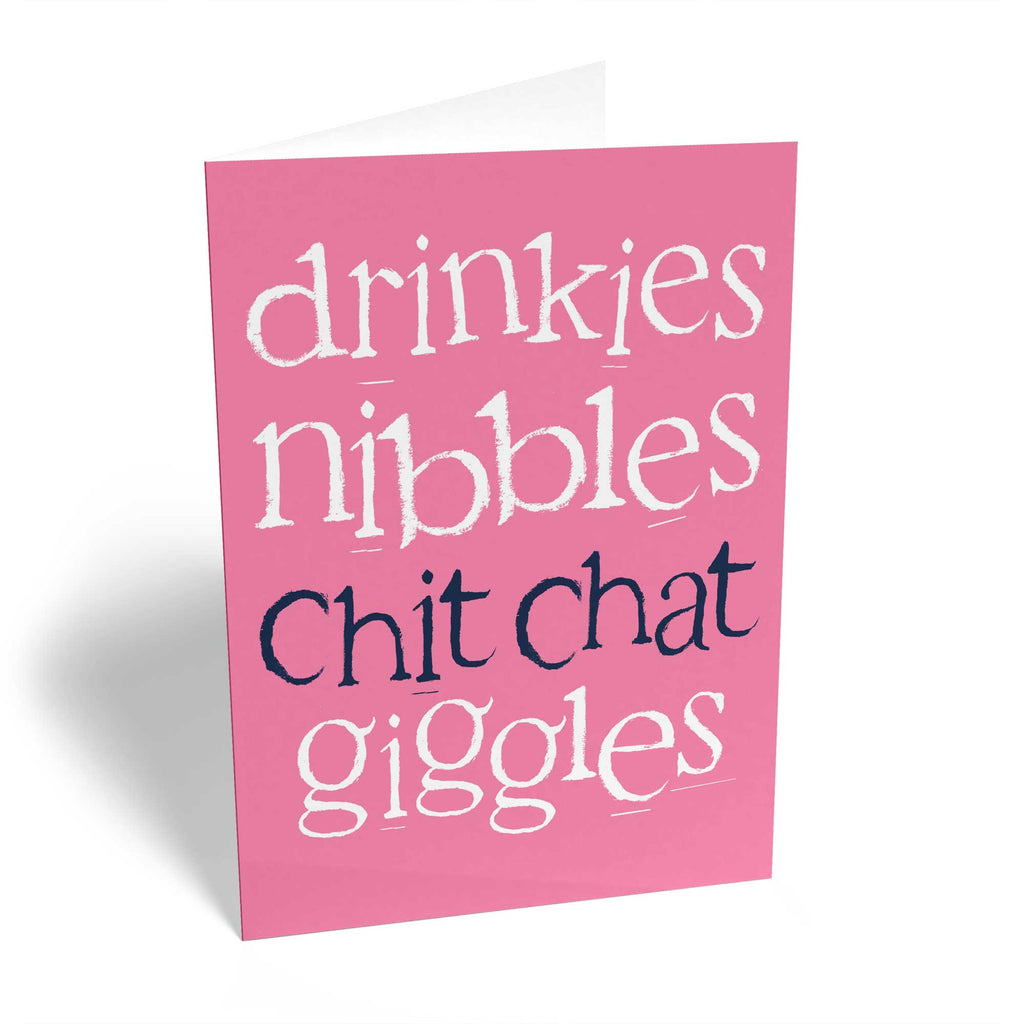 Funny Birthday Typographic Drinkies  Chat Giggles