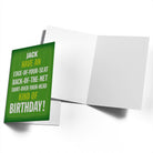 Funny Birthday Editable Football Theme