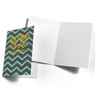 Classic Birthday Editable Zig Zag Pattern