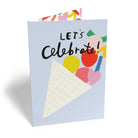 Contemporary Birthday Graphic Ice Cream Celebrate