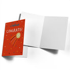 Contemporary Congrats Editable Shooting Star