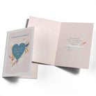 Traditional Wedding Congrats Editable Heart