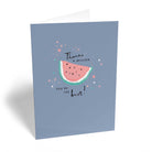 Contemporary Thank You Million Watermelon