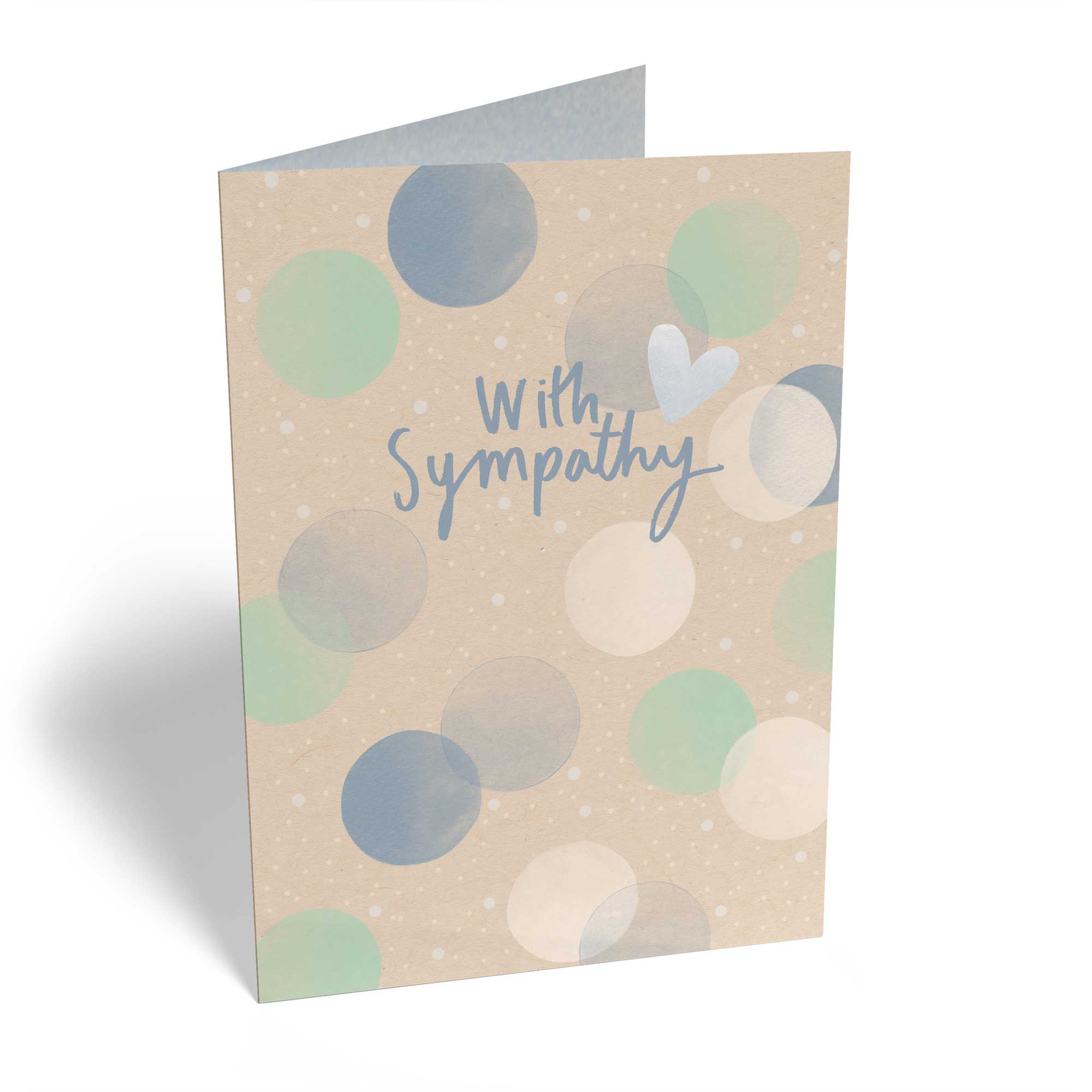 Contemporary Sympathy Hearts And Circles