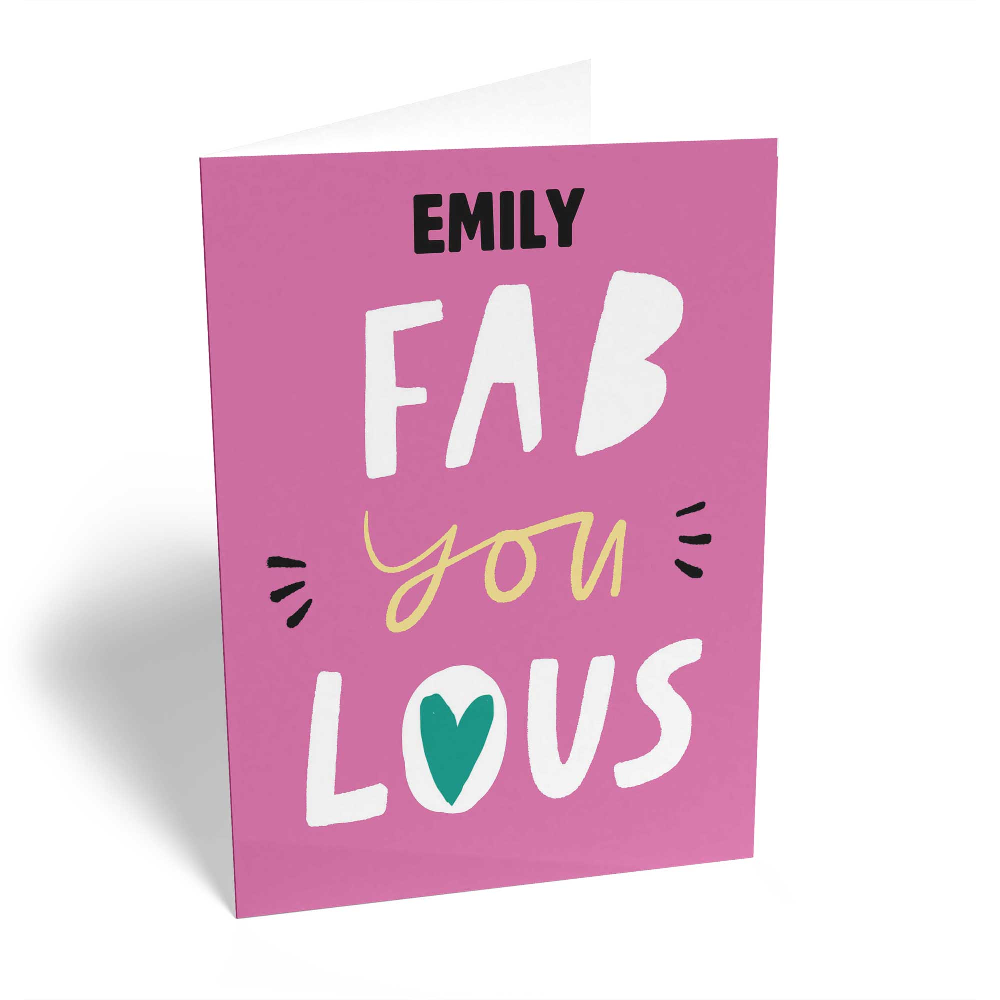 Contemporary Kids Birthday Editable Fab You Lous