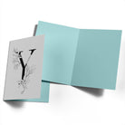 Contemporary Editable Initial Illustrated Letter Y