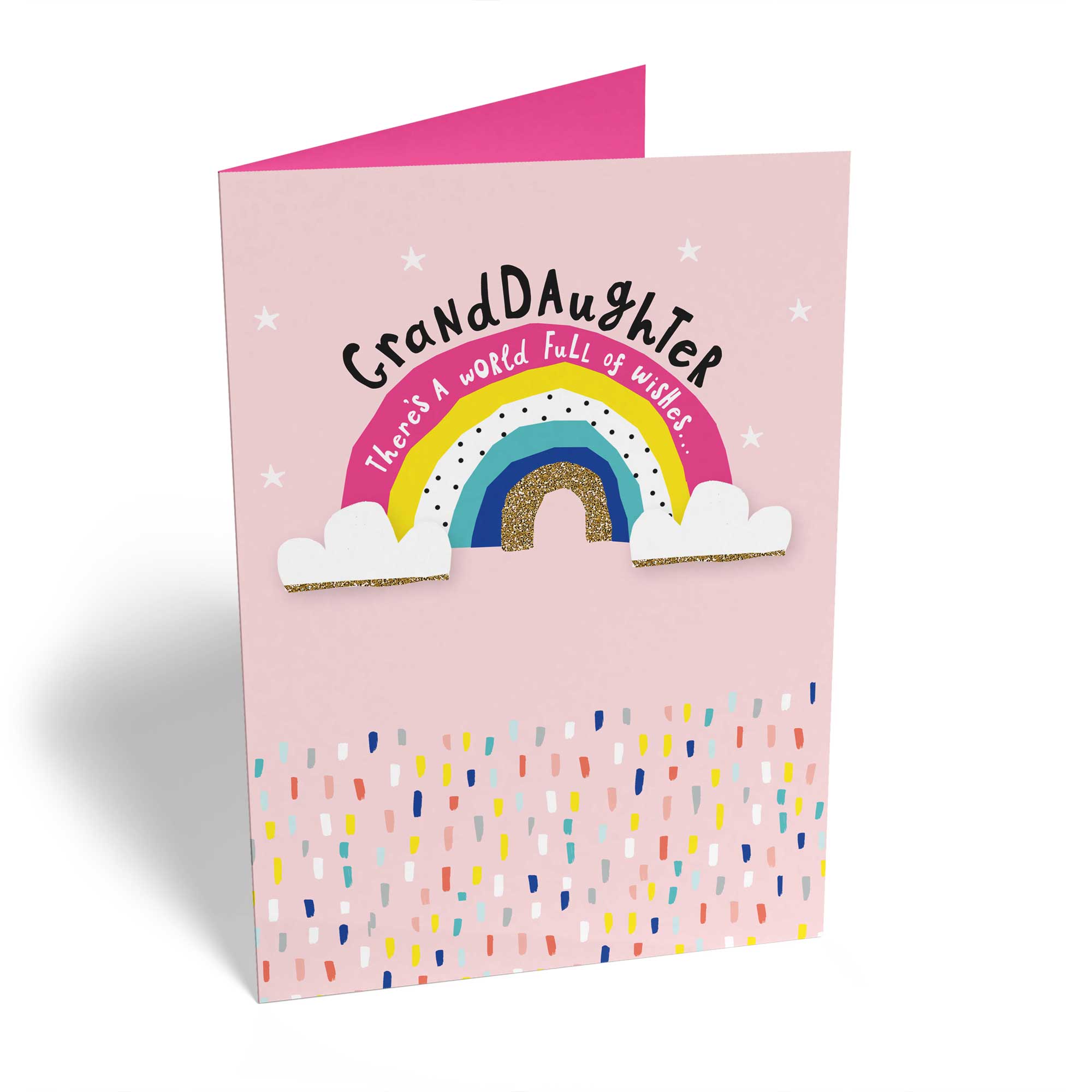 Contemporary Granddaughter Birthday Rainbow