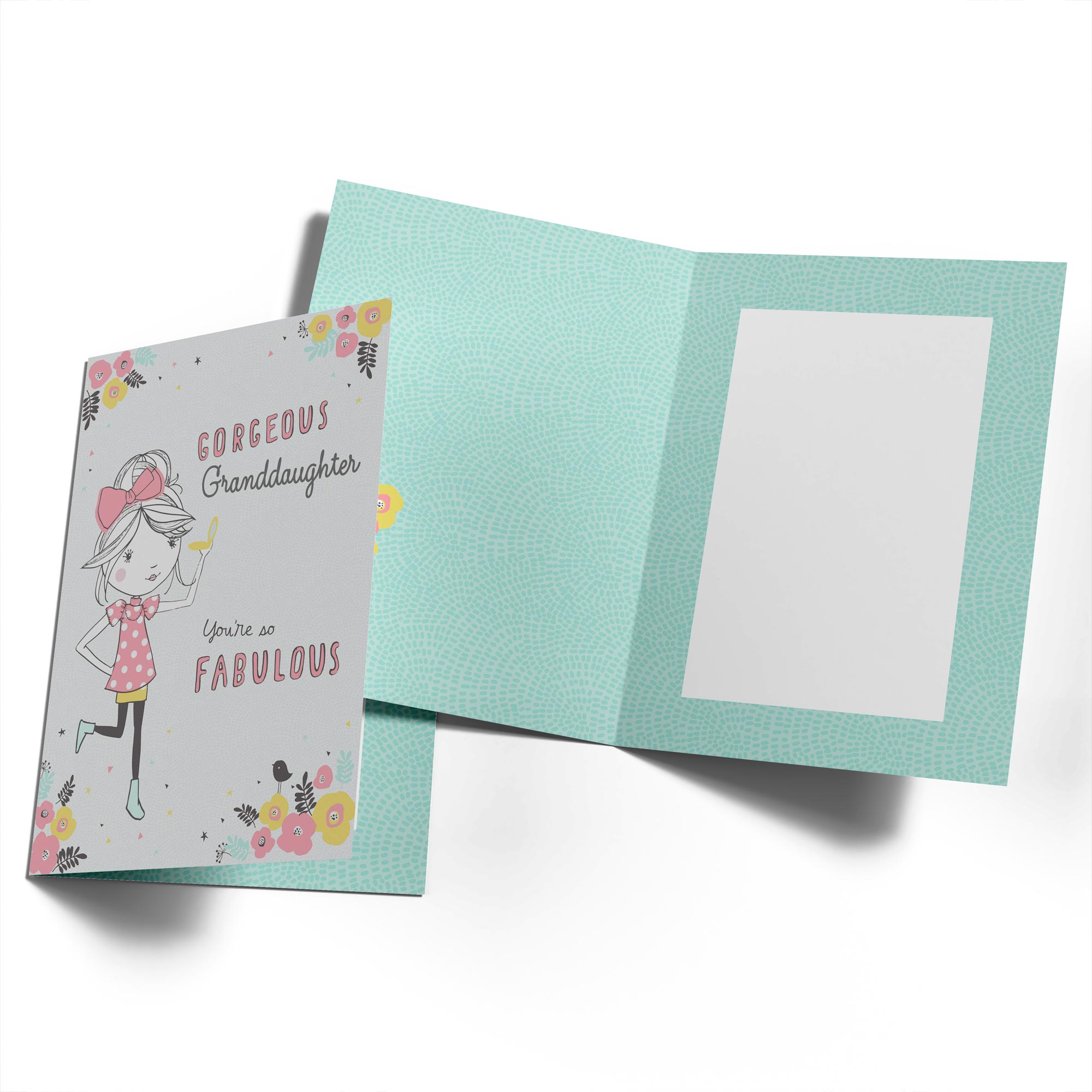 Contemporary Granddaughter Birthday Editable