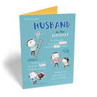 Husband Funny Illustration Text Cheeky Peeps