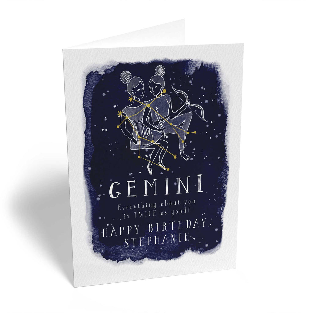 Contemporary Zodiac Symbol Gemini