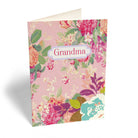 Traditional Grandma Birthday Editable Floral Pink