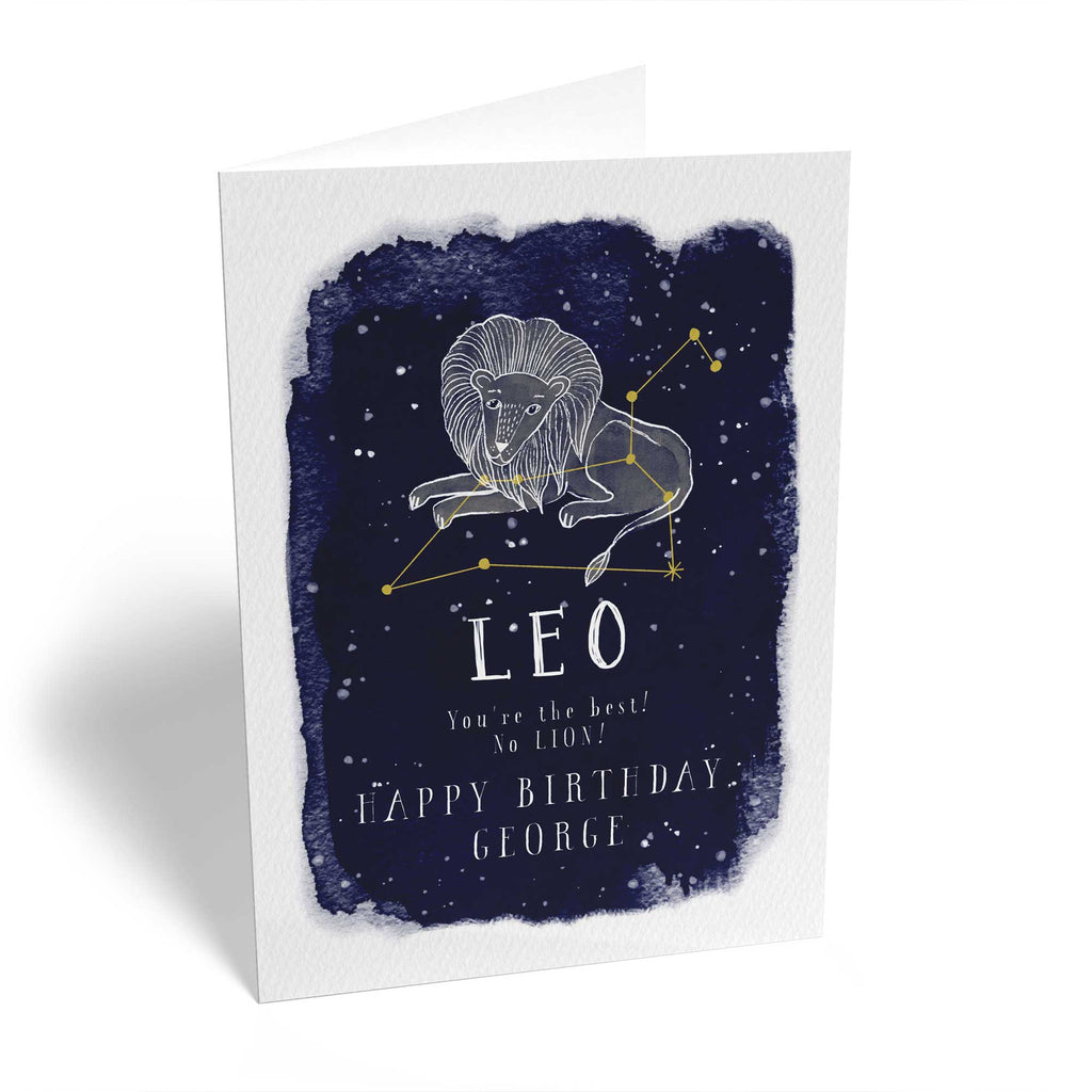 Contemporary Zodiac Symbol Leo
