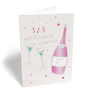 Classic Nan Birthday Editable Glasses Fizz