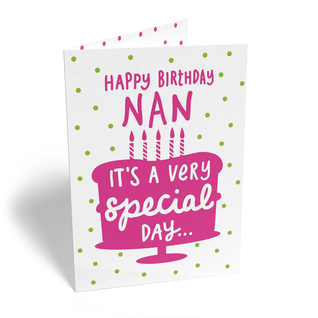 Contemporary Nan Birthday Cake Special Day