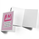 Sister Birthday Queen Crown Editable Text