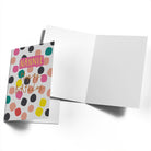 Contemporary Nannie Birthday Colourful Dotty Bold