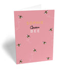 Contemporary Birthday Editable Queen Bee