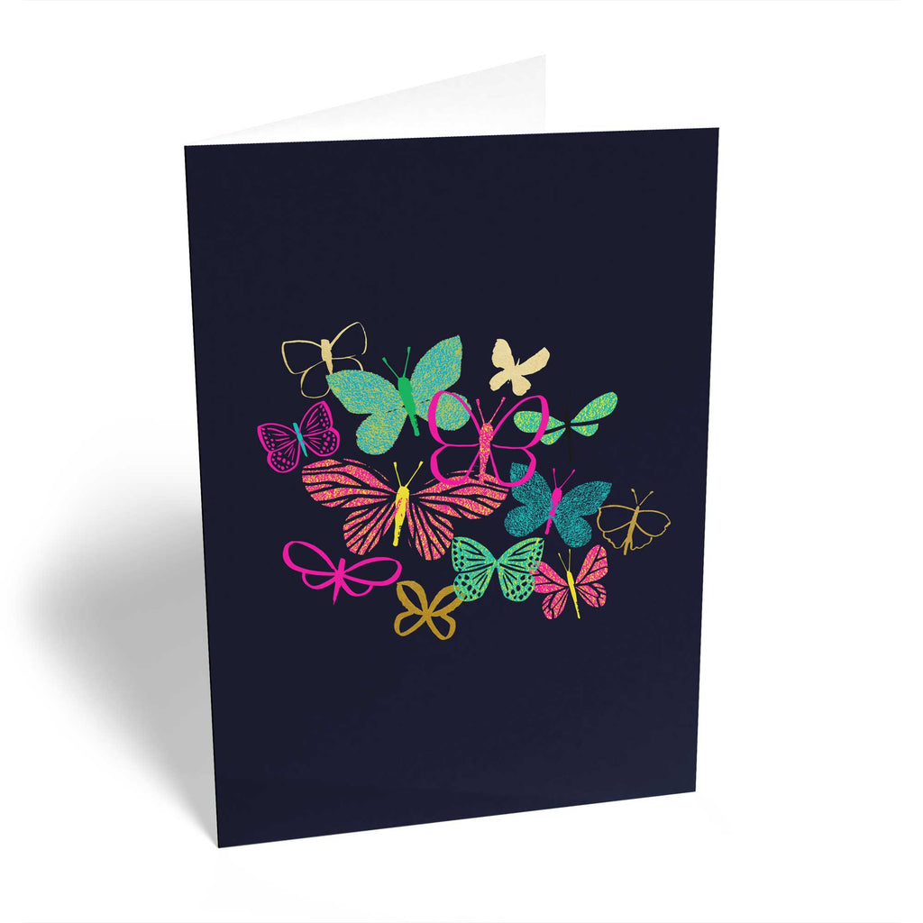 Contemporary Butterfly Colourful Design