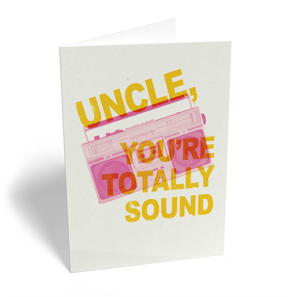 Contemporary Birthday Uncle Totally Sound