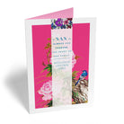 Traditional Birthday Nan Editable Pink Floral